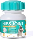 Joint Support Kaninchen, 200 Tabletten, Anti-Entzündungsunterstützung für Kaninchen mit Glucosamin, Chondroitin und MSM, Joint Pain Relief, Förderung Knorpelwachstum, Vet-Approved Science Formula