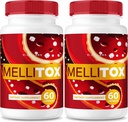 (2 Pack) MelliTox Capsules, MelliTox Supplement Body Detox, MelliTox Maximum Strength Formula, MelliTox Pills for Healthy Cells, MelliTox Pastillas Review (120 Capsules)