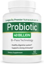 Langlebigkeit Probiotic 40 Billion CFUs für Colon Digestive Health