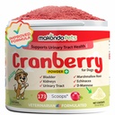 Canneberge pour chiens en poudre - Urinary Tract Health, Chien UTI, Bladder Support, Bladder Stones, Incontinence Support, Supplément de canneberge - Bacon Flavor (100 Scoops)
