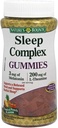 Nature's Bounty Sleep Complex Gummies 60ct, 3 Millgramm Melatonin, 200 Milligramm L-Theanine Gummies (2 Pack)