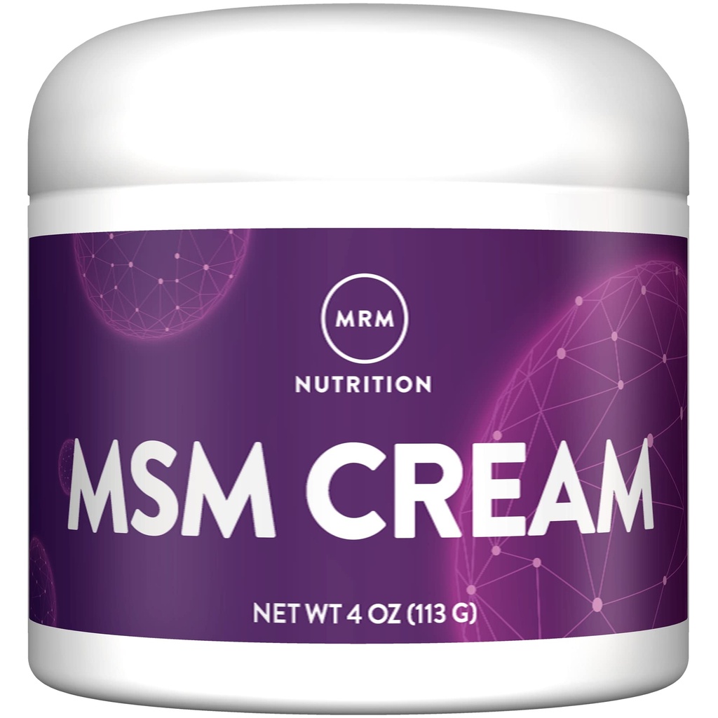 MRM MSM Creme mit Vitamin A & D -- 4 Oz.