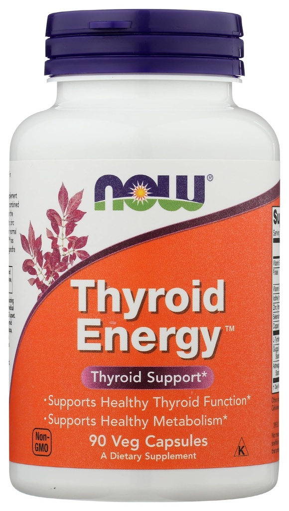 MAINTENANT ALIMENTAIRES Énergie thyroïde, 90 CT