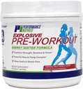 Performance Inspired Nutrition PreWorkout Powder - All Natural - G-Free & Vegan Formula - Contains Citrulline - Nitrosigine - Green Tea - Arginine - Beta Alanine - Tropical Fruit Punch - 32 Servings