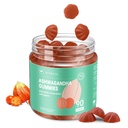 AFXMATE Ashwagandha Gummies pour femmes sans sucre, supplément Ashwagandha Gummy avec Magnésium Vegan (90 comtes)