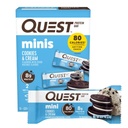 Quest Nutrition Mini biscuits et barres de protéines de crème, 8g de protéines, 1g de sucre, 2g de glucides nets, sans gluten, 14 nombre