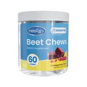 Beet Chews Nahrungsergänzung - Herz Gesunde Chews - Blutdruckunterstützung und Energie - Zuckerfrei (60 Zähler)