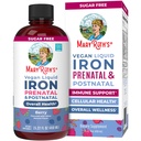 MaryRuth Organics | Liquid Iron Supplement Prenatal & Postnatal für Pregnant & Lactating | Iron Deficiency | Immune Support | Sugar/Gluten Free | Vegan | Non-GMO | 15.22 Fl Oz