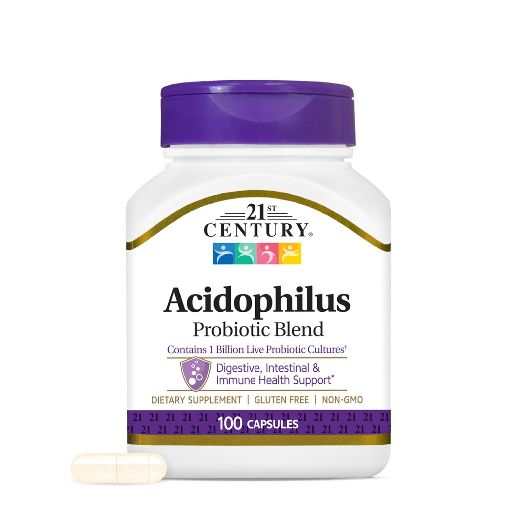 21st Century Acidophilus Kapseln, 100 Zähler (21339)