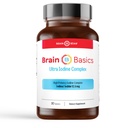 Brain Basics Ultra-Iodine-Komplex-Ergänzung für Schilddrüsenunterstützung, Jod und Kalium-Iodid in einem, Jod-Ergänzung für Schilddrüse und Gehirngesundheit, 12,5 mg Iodin und Kalium-Iodid - 90 Tabletten