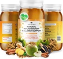 TrueSeaMoss Pro-Line Gel - Entzündung/Allergie - Fruchtgel mit Premium Sea Moss Gemüse Relishes - Vegan-Friendly - Made in USA (Apple/Cinnamon, Pack of 1) NW1