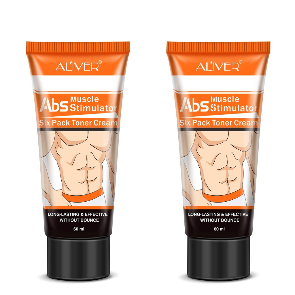 2 Pack Fat Burning Slimming Creme, Heiße Creme für Männer und Frauen, Leistungsstarke Bauchmuskelcreme, Slim Cream, Fat Burner, Tighten Muskeln für Bauch, Arme und Oberschenkel.