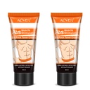 2 Pack Fat Burning Slimming Creme, Heiße Creme für Männer und Frauen, Leistungsstarke Bauchmuskelcreme, Slim Cream, Fat Burner, Tighten Muskeln für Bauch, Arme und Oberschenkel.