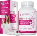 Borische Säure Suppositorien für Frauen - Vaginale Pillen - Fördert Vaginal pH Balance, Gesunde Flora, Odor Control – Made in USA - 600mg, 30 Count