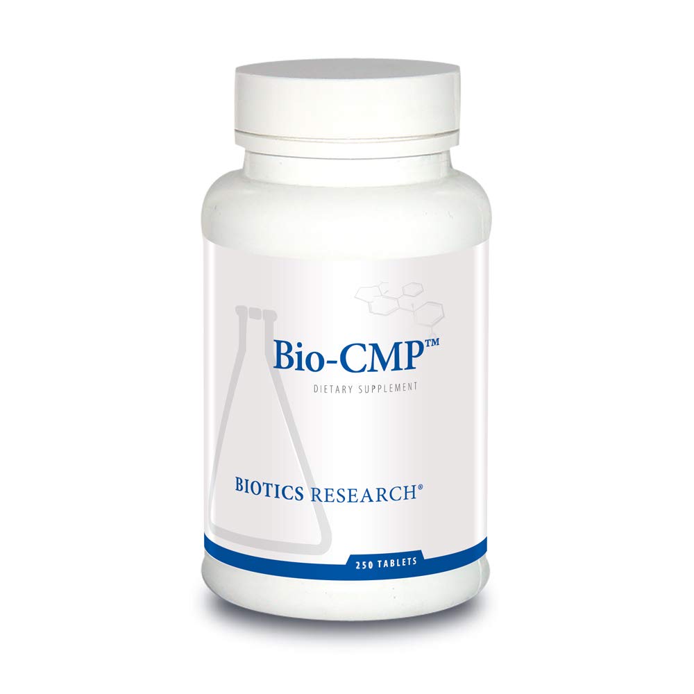Bio CMP de la recherche en biotique Supplément au calcium, au magnésium et au potassium, électrolytes qui fournissent des crampes de confort musculaires optimales et la fatigue, soutient le métabolisme sain 250 comprimés