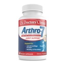 Doctors américains (en anglais seulement) Clinical Arthro-7 - Complexe de soutien mixte éprouvé cliniquement avec Turmeric, MSM, Collagen, Bromelain pour la flexibilité, la mobilité et le cartilage fort - 60 capsules - 15/30 jours d'approvisionnement