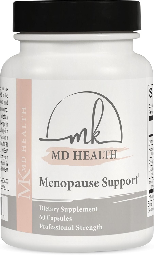 OBGYN Entwickelte natürliche Menopause Unterstützung Ergänzung für Relief von Symptomen der Menopause und Perimenopause, 60 Zähler