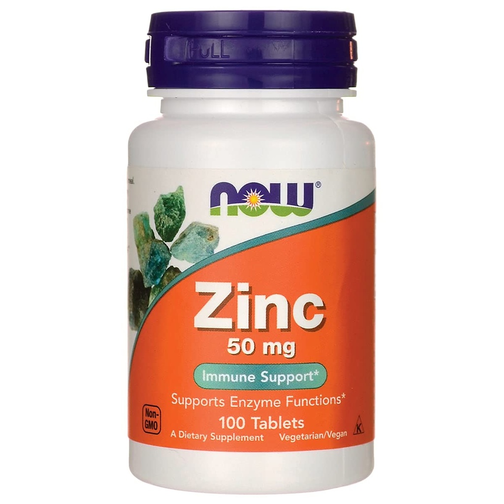 JETZT Lebensmittel Zink Gluconate, 100 Tabletten / 50mg