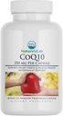 Nature's Lab CoQ10 200mg Nahrungsergänzungsmittel - Unterstützt Herz, Nerve & Muskel Gesundheit* - 60 Zähler (2 Monate Versorgung)