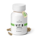 CHEERS Vitamin B Complex Supplement | 113.5mg Vollständige B Vitamine mit B1, B2, B3, B6, B12 | Hohe Absorption Vegan B Complex für Gehirn, Nerve & Immununterstützung | Non-GMO, DRcaps® Plus | 60 Kapseln