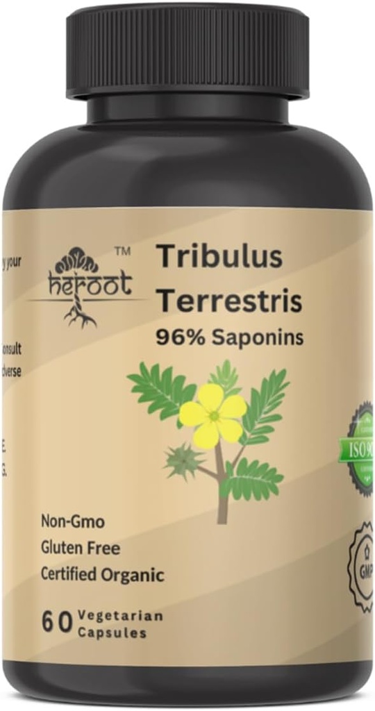 Supplément Tribulus Terrestris pour hommes et femmes (paquet de 120 gélules)