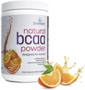 BCAA Powder Preworkout für Damen - Natürlich mit Stevia, Erythritol, & Monk Fruit + Delicious Recipe Guide PDF | 3:1:1 Verhältnis von Aminosäuren | 40 Servierungen (Orange Crush)