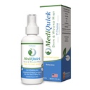 MediQuick Antiseptic Spray Mist 4 Fl Oz | Skin & Wound Reparieren Erste Hilfe Spray für Burns & Cuts mit 12 Hour Action | Hilft heilen Akne Rash Eczema Itch Bites & More | Sichere Wound Wash mit Keine Sting