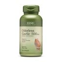 GNC Kräuter Plus Odorless Knoblauch 500mg Supplement, Vegetarisch, unterstützt Herz-Kreislauf-Gesundheit, 100 Servierungen