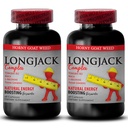 Pilules d'Enchantement Naturel Homme Augmenter Taille et Longueur - LONGJACK Taille UP (Toute la formule naturelle) - tongkat ali Extract - longjack pour les hommes - tongkat ali complexe - 2 bouteilles 120 capsules