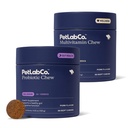 PetLab Co. – Multi-Vitamin & Dog Probiotic Bundle: Kaubare Multivitamine für Hunde unterstützen Gesundheit & Dog Probiotics, um juckende Haut, okziale Loose Hocker und gesunde Hefeproduktion zu unterstützen