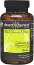 Desert Harvest Calciumcarbonat 250 mg + Vitamin D3 100 IU Zusatz mit Aloe Vera zur Absorption, 90 Kapseln
