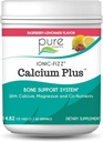 Ionic Fizz Calcium Plus by Pure Essence - Rapport Calcium/Magnésium parfait avec les os forts de vitamine A, B, C, D et Potassium - Lémonade aux framboises - 14,82 oz