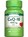 Nature's Truth CoQ10 400mg | Softgels | Maximale Stärke | Hohe Absorption | Nicht-GMO & Gluten kostenlose Ergänzung