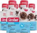 SlimFast Meal Ersatz Shake, Original Rich Chocolate Royale, 10g Ready to Drink Protein for Weight Loss, 11 Fl. Oz Bottle, 4 Count (Pack of 3) (Packaging May Vary)
