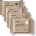 ProMix Nutrition Protein Puff Bars - Variety Pack - Vanille, Schokolade, Erdbeere, Blueberry - Marshmallow Crispy Treat - High Protein & Low Calorie - 12 Bars