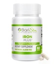 BariSlim Iron Plus Kapseln - Formuliert für Patienten nach Weight Loss Surgery inklusive Magen-Bypass & Magen-Hülle – Einfache Verdauung & umfassende Gesundheitsunterstützung | 2 Monate Versorgung (60 Servierungen)