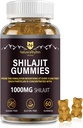Nature’s Rhythm Shilajit Gummies 1000mg - 60 Stück Shilajit Gummies für Männer und Frauen, Shilajit Gummies Rich in verschiedenen Trace Minerals, eine Ergänzung zu Energie und Immunität
