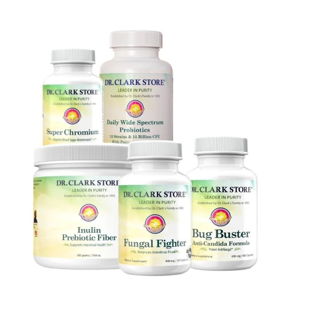 Dr. Clark Store Candida Cleanse mit Potent Anti-Fungal Formel