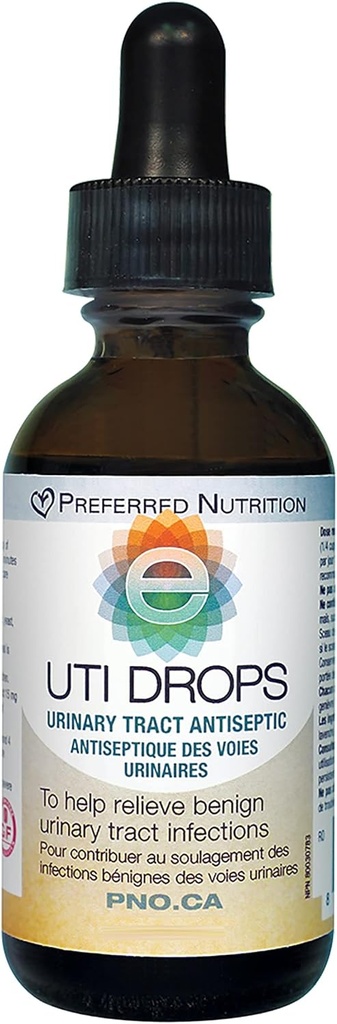 Nutrition préférée UTI E-Drops, 60 ML