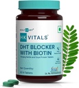 QURA DHT Blocker mit Biotin, Sting Nettle und SOYA Protein, hilft Haarausfall zu reduzieren, stimuliert Haarwachstum, Packung von 60 Tabletten