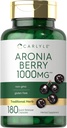 Carlyle Aronia Berry Kapseln 1000mg | 180 Pillen | Chokeberry Extrakt | Non-GMO & Gluten kostenlose Ergänzung