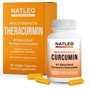 Theracurmin Turmeric Curcumin Supplement, 120 Count, Hohe Absorption Turmeric & Curcumin - Joint Supplement für Männer und Frauen - 42.6X Mehr Bioverfügbarkeit