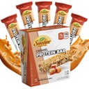 Glutenfreie Protein-Bars, 5 Caramel Gesunde Protein-Bars für aktive Lebensstile, Ideale Protein-Bars für Mahlzeitenersatz, perfekte High Protein-Bars für Muskel-Recovery, und nachhaltige Energie