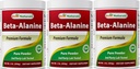 Meilleures naturelles Beta Alanine poudre pure 1 livre (1 LB (paquet de 3))