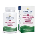 Nordic Naturals Cholesterin-Unterstützung, Zitrone - 60 Soft Gels - 975 Omega-3 + Red Yeast Rice & CoQ10 - Normales Cholesterin, Antioxidans-Unterstützung - EPA & DHA - Nicht-GVO - 20 Portionen
