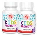 Silver Fern Brand Kids Ultimate Probiotic - 2 Flaschen - 30 Kautabletten Jeder - Zucker & Glutenfrei - Kinderernährungsergänzung - DNA & Überlebensfähigkeit Verifiziert - Verdauungs- und Immununterstützung