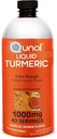 Curcumine curcumine curcumaire liquide Qunol avec poivre noir 1000 Milligramme, soutient la réponse à l'inflammation saine et le soutien articulaire, supplément alimentaire, force supplémentaire, 40 portions, 20.3 fl oz (paquet de 1)