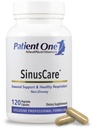Patient One SinusCare | Ergänzung zu gesunden Sinus, Nasal, Lung und Atemfunktion* | mit NAC, Quercetin und mehr | 120 Kapseln