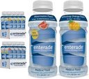 enterade AO 24 Bottles Orange and Watermelon Bundle, Specially Formulated to Reduce Treatment GI Side Effects, 8oz Orange (1 Pack of 12) + 8oz Watermelon (1 Pack of 12)