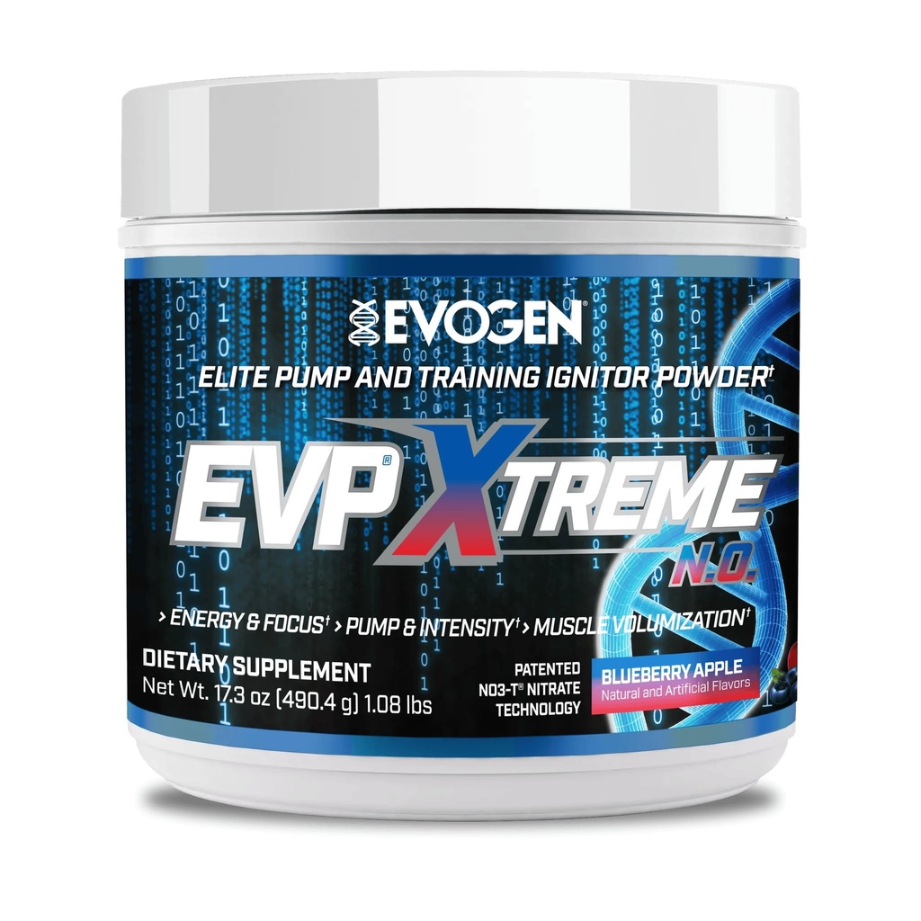 Evogen EVP Xtreme NO - Poudre de pré-entraînement pour les hommes et les femmes